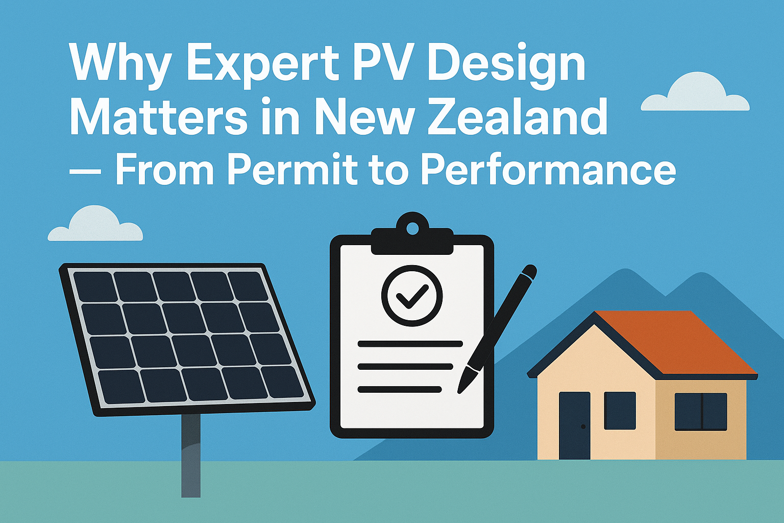 Why Expert PV Design Matters in New Zealand—From Permit to Performance